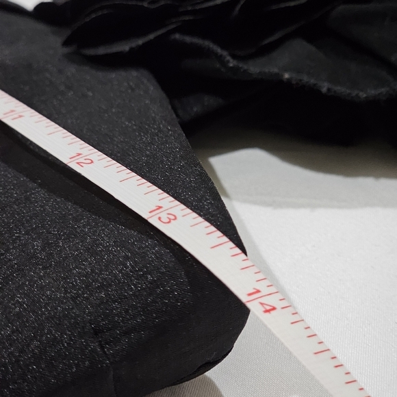 One-Shoulder ✦ Black Tiered Bust Cocktail Dress ✦ w/ Padded Lining & Stretch S - Picture 14 of 16